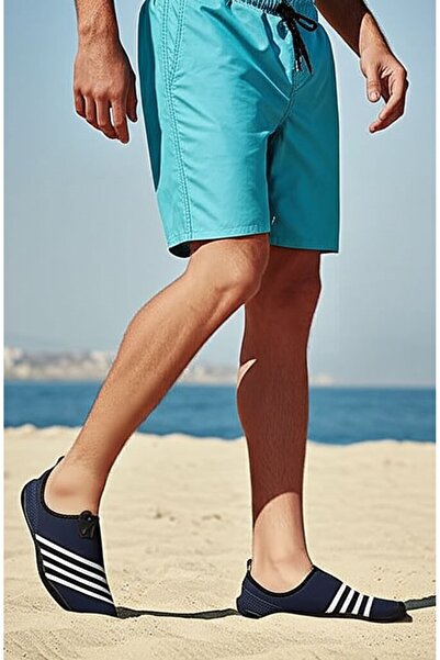 LETAO Παπούτσια νερού με αντιολισθητική σόλα Enigma Navy Blue Unisex Quick Dry | Παραλία θαλάσσιας πισίνας