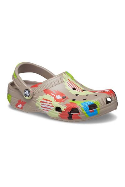 Crocs Clogs Crocs Classic Ikat Clog 46-47 EU - M12 US Multicolor - Multi/Mushroom