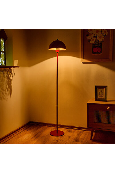 Evidea Lighting Metal Lambader - Bordo