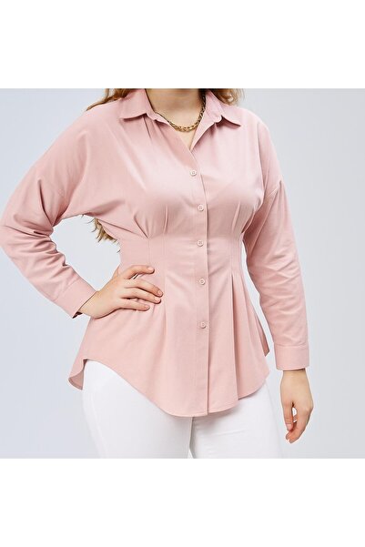 EMMAS CLOTHİNG Női derékig érő, redőzött púdering