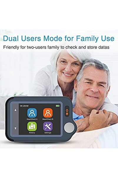 wellue ECG Monitor, Heart Monitor with EKG, Bluetooth Heart Monitoring Device with iOS & Android App