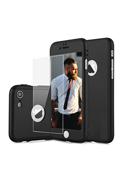 BLACK Θήκη Apple iPhone 8 Slim Model, 360 Total Protection Phone Ultra-slim D...