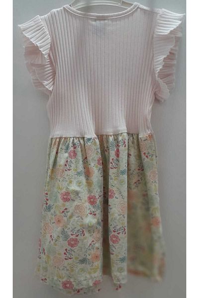 VOL Summer Robes with Buttons and Patterned Dress