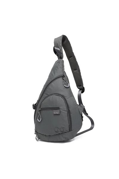SMART BAGS Extra Light Unisex Bodybag Shoulder Bag Bc 3228 - Σκούρο Γκρι