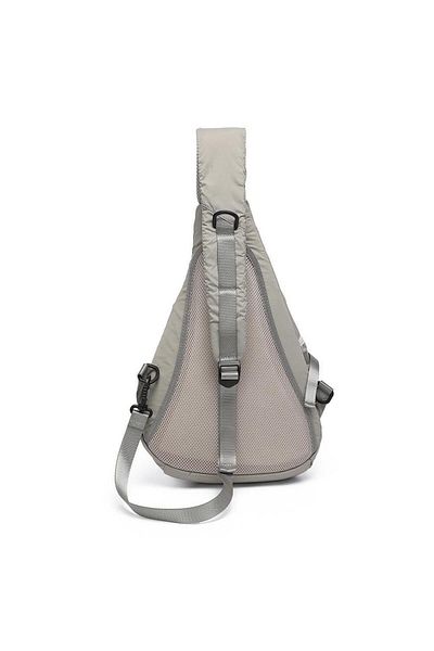 SMART BAGS Изключително лека унисекс чанта за през рамо BC 3228 - светло сива