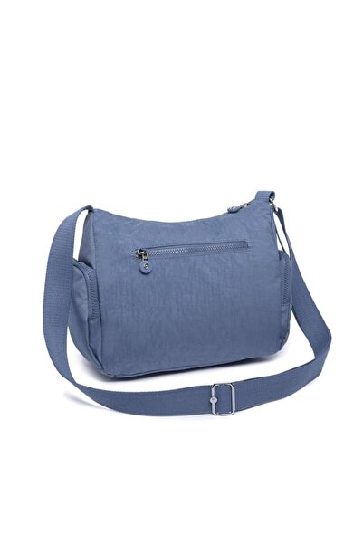 SMART BAGS Krinkıl Jeans-Mavi Kadın Omuz Çantası SMK 1115