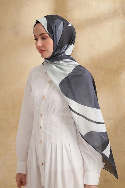 ARMANDA Silk Cotton Sarah Pattern Shal