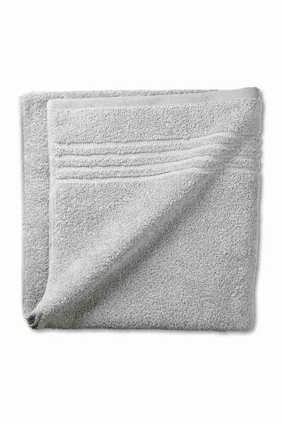 Kela Leonora bath towel 100% premium cotton light gray 70x140cm