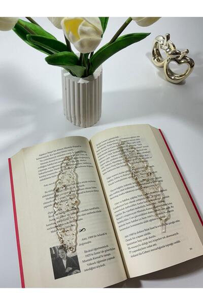 Demet Art Studio Reçineye Hayat Veriyoruz Epoxy Transparent Gold Foil Handmad...