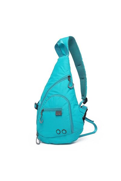 SMART BAGS Екстра лека унисекс чанта за през рамо BC 3228 - Тюркоазена