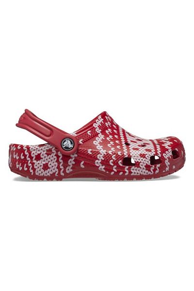 Crocs Saboti Crocs Classic Holiday Sweater Clog Kids