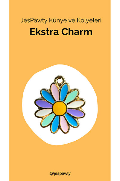 JesPawty Kolye ve Künye İle Uyumlu Charm Altın Kaplama