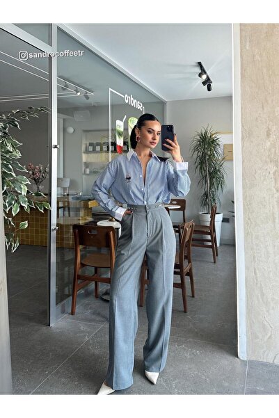 mydukkan.co Buckle Polyviscon Palazzo