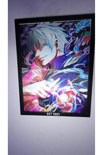 JJK Geto x Gojo x Tojı Lenticular 3D Hareketli Tablo (ÇERÇEVESİZ)
