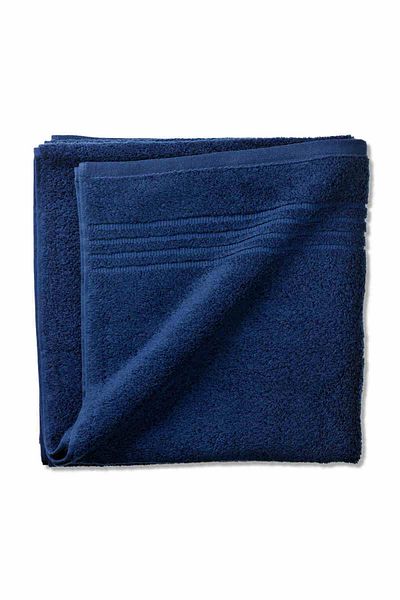 Kela Leonora bath towel 100% premium cotton dark blue 70x140cm