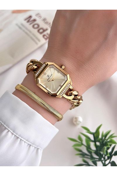 Daniel Klein Steel Cord 3 Atm Water Resistant Special Design Women Wrist Watch+Bracelet Vs.Blkt.0435
