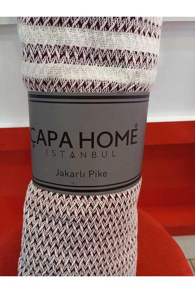 Çapa Home Premium Quality Non-Slip Non-Burning Cotton Multi-Purpose Authentic Bohemian Seat Cover Both Pique 180X240