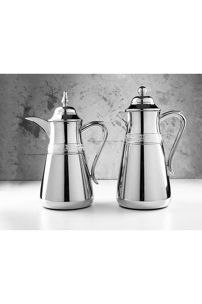 TOHFAT-AL MAIDAH Al Hanouf Luxury Thermos Set, 18-Hour Heat Preservation