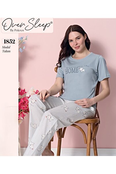 Over Sleep by Poleren SET PENTRU Pijamale CU MANE SCURT 1852