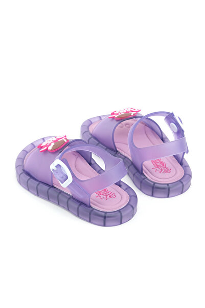 GEZER Princess Girl's Summer Airblow Ankle Buckle Adjustable Comfortable Lighted Sole Daily Sanda