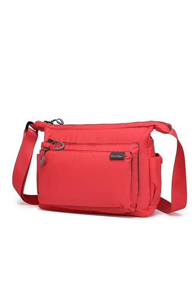 SMART BAGS Extra Light Fabric Messenger Bag Bc 3146 - Red