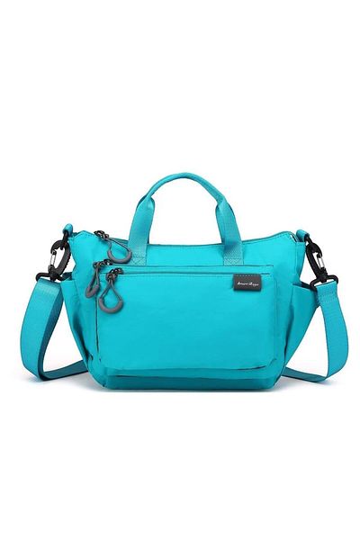 SMART BAGS Extra Light Fabric Women's Messenger Bag Bc 3136 - Turquoise