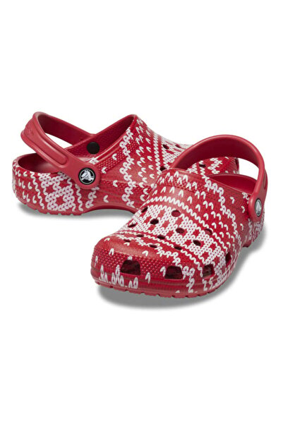 Crocs Saboti classic holiday sweater clog kids - multi