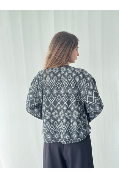 Retrobird Poncho Lightweight Jacket Women Anthracite