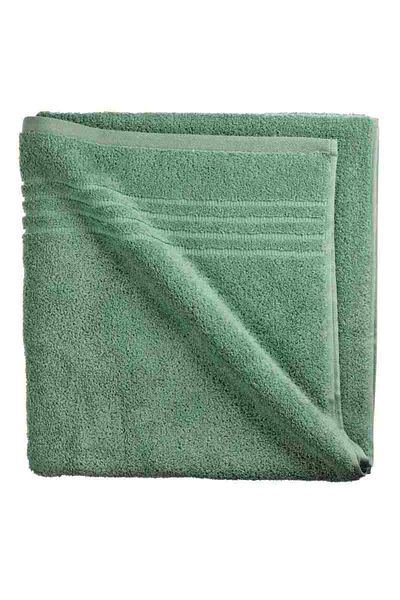 Kela Leonora bath towel 100% premium cotton sage green 70x140cm