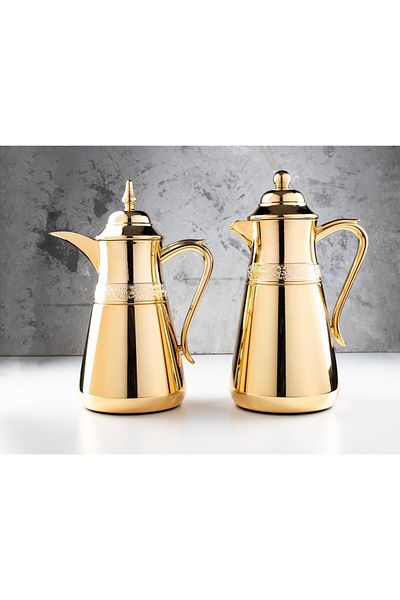 TOHFAT-AL MAIDAH Al Hanouf Luxury Thermos Set, 18-Hour Heat Preservation