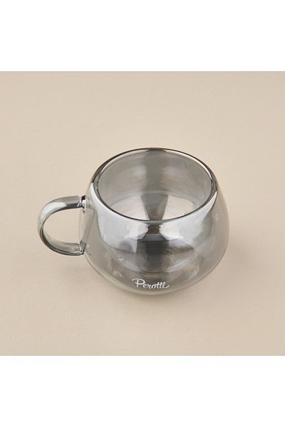 Perotti Double Skin Mug - Smoked - 280 ml