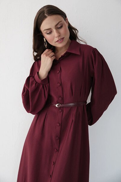 Melike Tatar Modal Belted Dress 2363