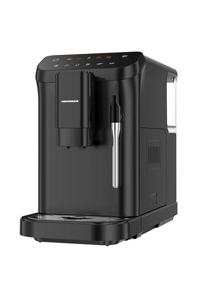 Heinner Espressor Automat Heinner - 1350W, 20 Bar, Rezervor 1.5L, Boabe 190g - Buongiorno HEMA-D20DBK