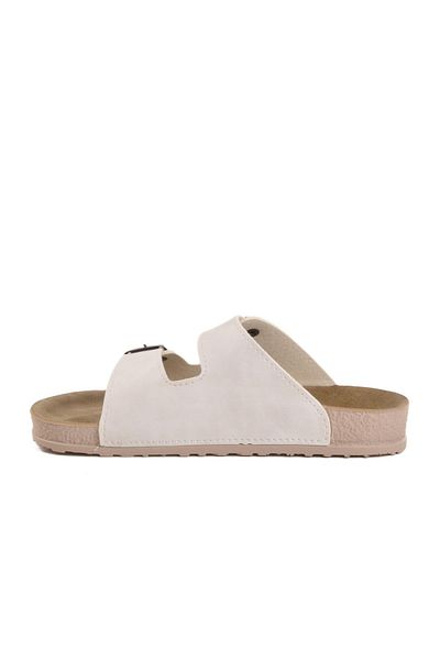 AYAKMOD White-Grey Women's Slippers 20-972 Z