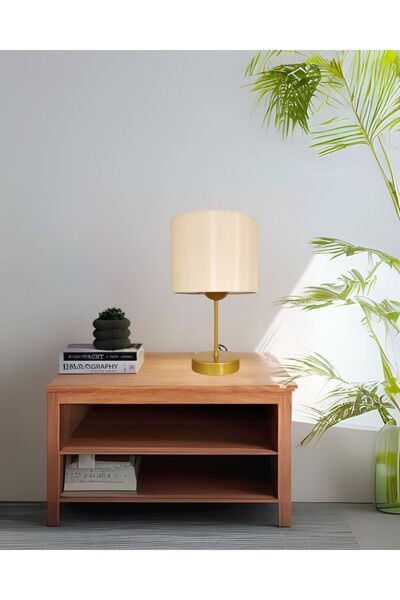 Ömür Avize مصباح طاولة بابلو بعلبة ذهبية واحدة