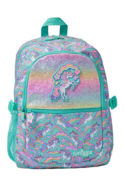 SMIGGLE Simli Unicorn Figürlü Klasik Sırt Çantası