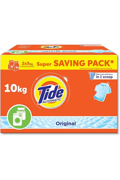 Tide Automatic Laundry Detergent Powder, 10KG