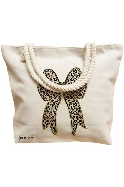 BEKZ Sacosa Textila Cu Fermoar, Geanta Tote, Model Reading Cat 7 38 X 34.5 Cm, Alb, ®