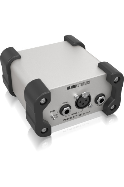 Klark Teknik Dı10a Dı10a Active Dı Box With Midas Transformer And Phantom/battery