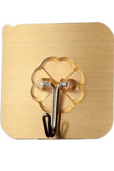 ÇEÇEN HOME Σετ 6 αυτοκόλλητων γάντζων τοίχου Διαφανής ισχυρή κρεμάστρα χωρίς ...