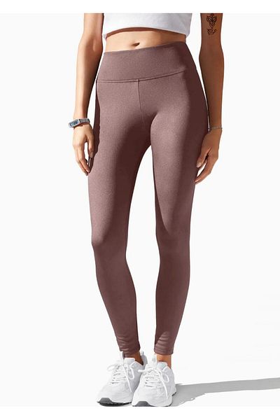 Wearflawless Women's High Waist Gathering Stretchy Leggings for Fitness, Yoga, Running and Casual Scuba Fabric Leggings