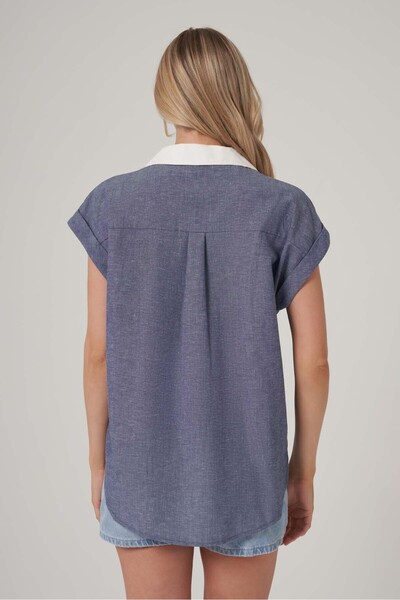 UTOPIAN Düğmeli Bluz