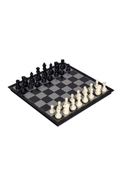 BabyCara Classic Magnetic Foldable And Portable Chess Set With Board, Multicolour