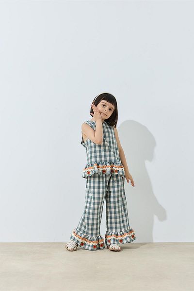 Tics Checky Suit - Green