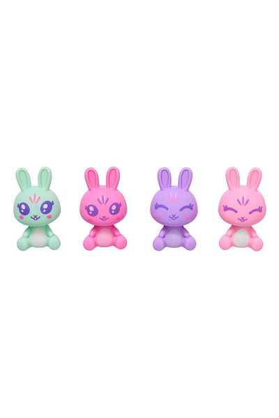 SMIGGLE Pack of 4 Scented Erasers with Rabbit Figures