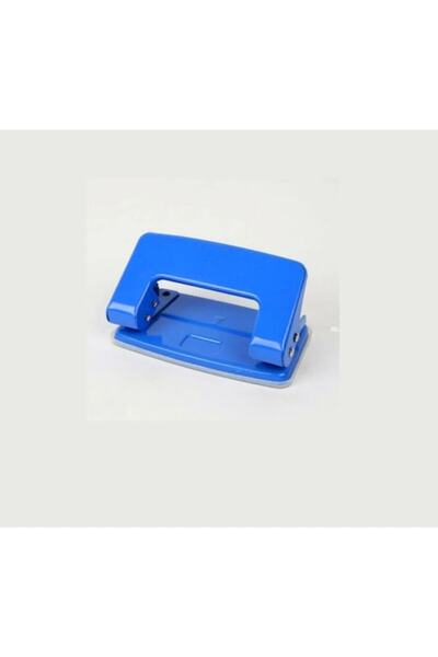 OEM DL Office Metal Hole Punch, 12 sheets, Blue / Black