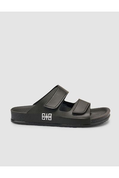 Cabani Velcro Black Women's Slippers
