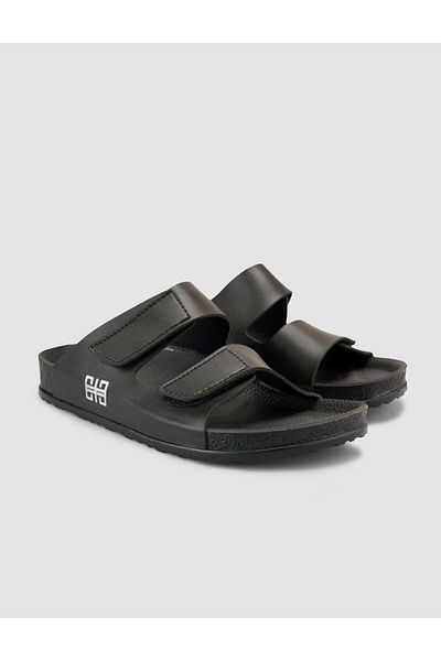 Cabani Velcro Black Women's Slippers