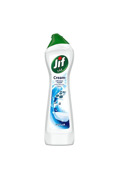 Jif Cream Cleaner Original 500 ml Powerful Surface Cleaner for Tough Stains and Sparkling Shine