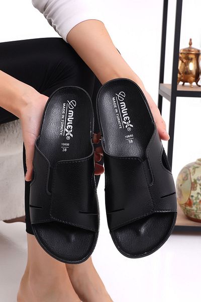 MULEX 10652 Γυναικείες Παντόφλες Comfort Ανατομικές Γυναικείες Παντόφλες Home Out